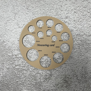 Cross-border new pacifier measuring ruler food grade silicone pacifier measuring ruler breast pump breast measuring tool wholesale