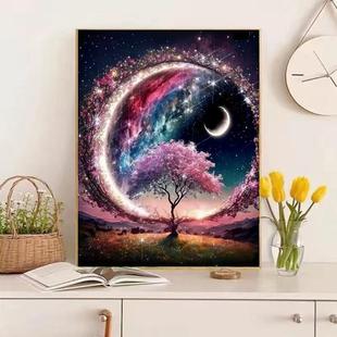 DIY digital oil painting foreign trade Amazon TEMU new hot series hand painting gifts wholesale cross-border generation
