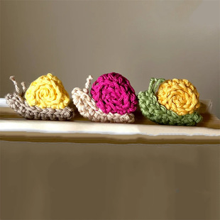 New cross-border Amazon cute animal bookmarks hand-crocheted funny Halloween office decoration supplies wholesale