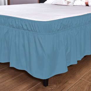 ▹ Cross-Border Bed Skirt Amazon Same Style Foreign Trade Size European and American Style Elastic Band Easy to Change and Wash Multiple Sizes and Colors