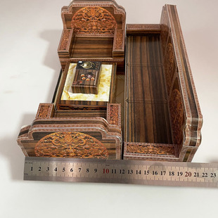 Paper Tie Mahogany Sofa Coffee Table Suit Sacrificial Supplies Burning Paper Ming Coins Ingot Paper Wholesale