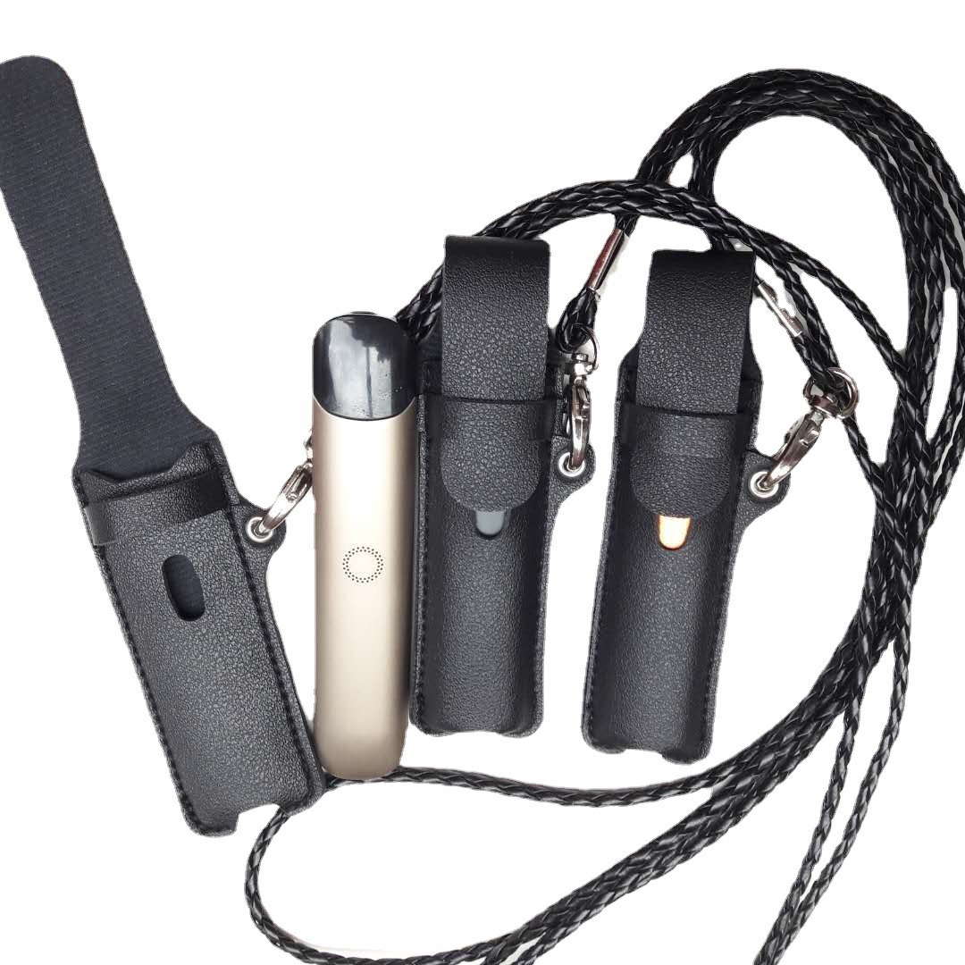 elf bar vape uk VCASE Vape Holder With Lanyard, Comfortable Design for E Cigarette, Perfect  Fit, Strong Vape Lanyard, High-strength Elastic main image 1