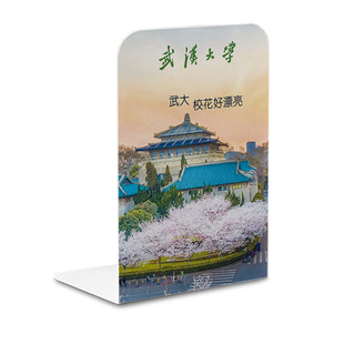 Подставка для книг Пекинского университета для моего школьного звонка Национальный кампус Пекинский Университет Цинхуа Сцена Металлическая Подставка для книг