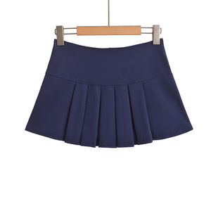 AP24427-24 Summer New French Style Elegant High Waist Vintage Fashion Casual Embroidered Pleated Skirt Skirt