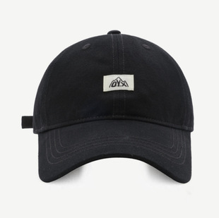 Original OYX Letter Label Baseball Cap Men's and Women's Sunshade Cap Korean Style Fashion All-match Wide Brim Duck Tongue Hat Shown Face Small