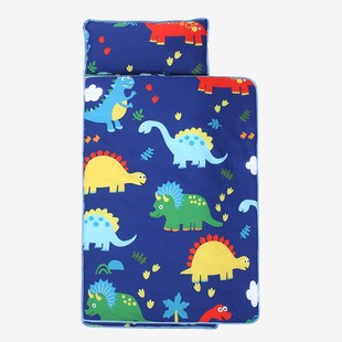 Трансграничный коврик Amazon Baby Nap Mat, мультяшное портативное одеяло для сна для детского сада, детский интегрированный спальный мешок, ударопрочное одеяло