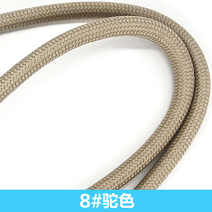 8MM thick rope mobile phone case lanyard gasket retractable adjustable slung mobile phone rope outdoor anti-lost hanging neck rope