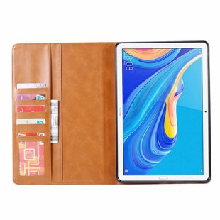 For Huawei M6 10.8 Retro Card Flat Protective Cover M6 8.4 Inch Edge Anti-Drop TPU Leather Cover