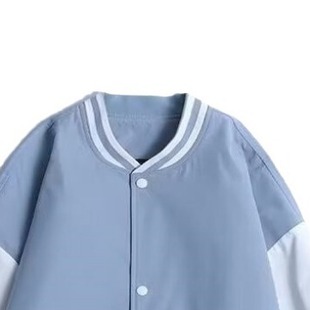 Spring 2024 New High Street Vintage Design Laps Coat Unisex Loose Couples Jacket Trendy