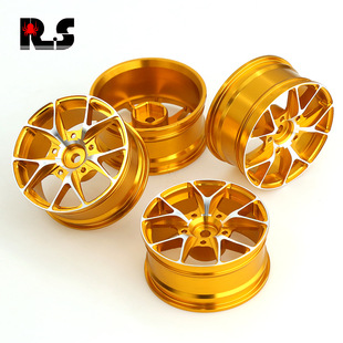 RS Red Spider 1:10 плоский спортивный автомобиль из алюминиевого сплава металлическое колесо автомобиль Трамвай R49