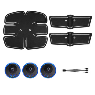 Cross-border intelligent remote control abdominal muscle stickers home fitness equipment suitable for men and women fat-reducing shaping belly-building instrument fat-reducing machine