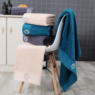 New cotton bath towel for women and men large towel household absorbent wrap towel couple thickened bath towel wholesale order logo