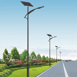 Solar Street Lamp Outdoor Waterproof Highlight Project Street Lamp 7 m 8 m Integrated Solar Street Lamp Project