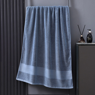 2025 New Hotel Cotton Bath Towel Water Ripple Hotel Hotel Adult Household Cotton Absorbent Bath Wrap Towel