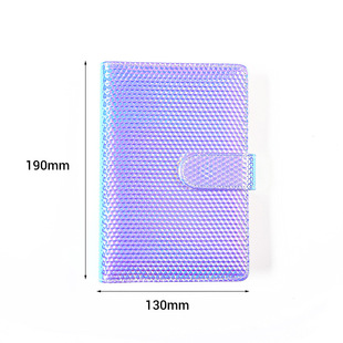 A6 Laser Buckle Hand Ledger, Girly Heart, Fresh Budget Accounting, Multi-Functional Loose-Leaf Hand Ledger Customization
