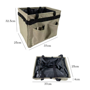 Outdoor Tactical Camping Storage Bag Hardware Tools Sundries Storage Bag Large Capacity Thickened Canopy Tent Accessories Bag