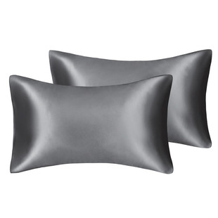 Silk-like silk satin zipper pillowcase