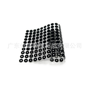Food grade sealing silicone gasket 3 transparent silicone flat gasket high temperature resistant round silicone gasket self-adhesive