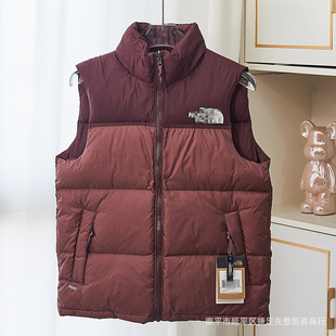 Putian Beijia Classic 1996 Down Vest White Label 700 Peng Men's and Women's Warm Goose Down Vest Warm Outdoor