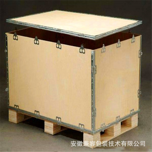 Steel Belt Box Manufacturers Wholesale Export Wooden Box Removable Wooden Box Quick Container Fumigation-free Wooden Box Steel Side Box Accessories Box