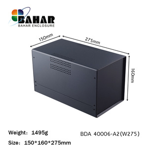 Bahar Shell DIYENCLOSURE Panel Iron Shell Power Supply Chassis BDA40006-(W275)