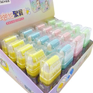 Primary school students school supplies roller eraser cartoon students erase cute creative stationery color wholesale