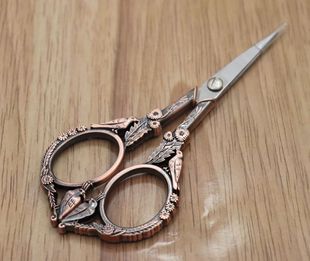 Vintage bird scissors carved scissors craft stainless steel scissors tailor scissors embroidery scissors thread head tea bag scissors beauty tools