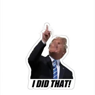 Cross-border products exclusively for Amazon are IDidThat made by me, which is a special universal waterproof vinyl sticker.
