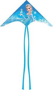 2025 New Kite Weifang Kite Children Curved Triangle Cartoon Kite Double Tail Grassland Kite Wholesale