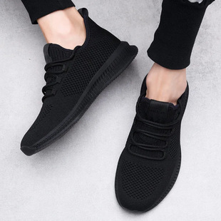 2024 new autumn fly woven mesh breathable casual men's sneaker men's shoes fashion youth light shoes men