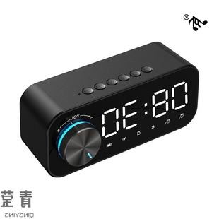 Alarm clock clock speaker small stereo subwoofer outdoor bluetooth wireless home portable mini overweight