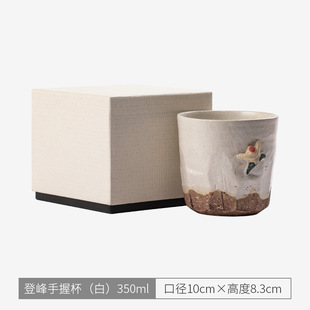 [Official genuine goods] Japan imported Dengfeng ceramic cup hand-made creative cute cup couple gift cup