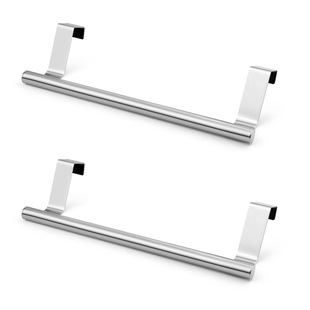 Kitchen Cabinet Door Hanging Towel Rack Cabinet Door Back Type Punch-free Rag Rack Rack Rack Storage Rack Towel Bar