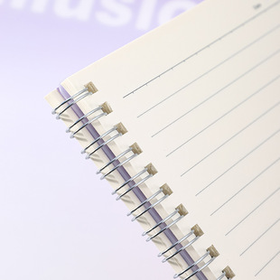 A6 coil notebook high-value notebook mini student pocket book thickened horizontal line notebook notebook wholesale