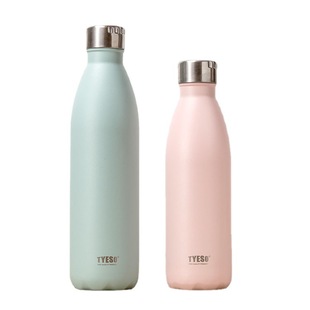 TYESO New 304 stainless steel cross-border outdoor sports Coke bottle large capacity portable detachable