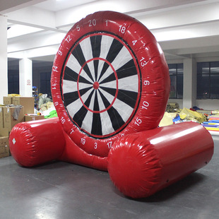 Fun Games Props Inflatable Football Dart Board Target Hundred Hits Hundred Middle and Nine Palace Game Equipment Football Door
