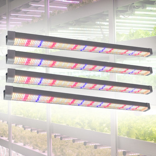 120W inter-plant lamp IP65 waterproof 1.2M plant lamp full spectrum three-proof lamp ground bracket light supplement growth lamp