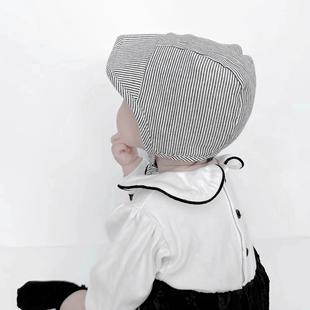 Korean Style Baby Breathable Sun Hat Spring and Autumn Men's and Women's Small Month Age Infant Head Hooded Fetal Hat Outdoor Sun Hat