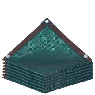 Cross-border dark green sunshade and sunscreen encrypted and thickened anti-aging shading courtyard outdoor balcony heat insulation can be used for hair generation