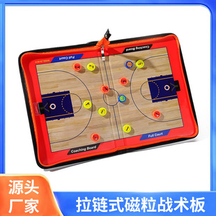 Zipper Tactical board Magnetic Particle Basketball Coach Tactical board Coach Graphic board Tactical board