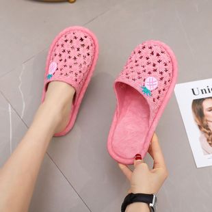 Sandals and Slippers Women's Summer Non-Slip Soft Bottom Baotou Household Outfit Foot Wrap Hole Indoor Summer Household Women's Sensheng