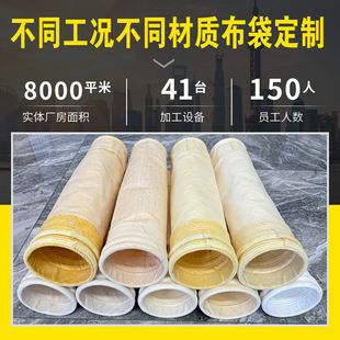 Anti-static Polyester Needle Felt Dust Removal Bag Three-proof Film Dust Collection Bag Glass Fiber Industrial High Temperature Filter Bag