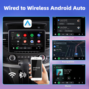 Новый Apple Android auto 2-в-1 беспроводной Carplay коробка конвертер оригинального автомобиля проводной Carplay
