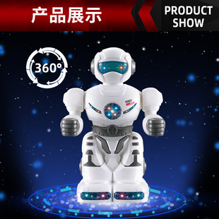 Intelligent early education robot cross-border dedicated for light music Electric singing educational children's toys factory wholesale