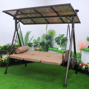Открытый Качели Терраса Сад Качели Качели Кресло-качалка Кованая подвесная корзина Двор Внутренние и внешние стулья Балкон Кресло-качалка