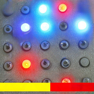 Mini DIY small bulb button lamp children's handmade luminous ink wind night light LED electronic lamp beads Europe