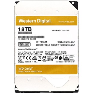 Применимо к корпоративному жесткому диску Western Digital Gold Disk 18 ТБ 7200-SATA CMR (WD181VRYZ)