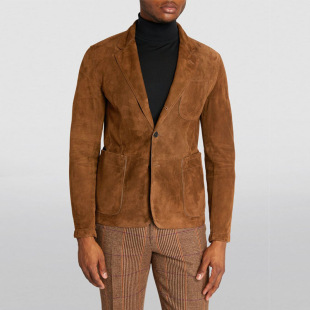 Vintage men's coat Spring/Autumn независимая станция сплошной цвет американский ретро пуговицы мужская куртка