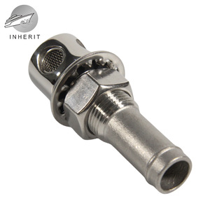 Fuel tank vent M16 stainless steel 316 marine refueling water injection port exhaust valve with bowl vent