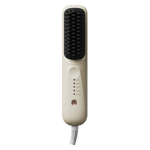 Cross-border New Straight Hair Comb Mini Portable Style Comb Does Not Hurt the Scalp Roll Straight Dual-use Travel Hairdresser